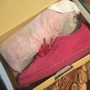 “PUMA” Suede Iced Fluo Jr